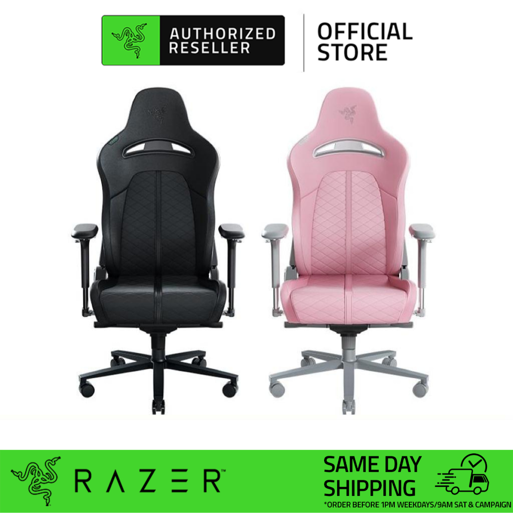 Razer Enki Gaming Chair For All-Day Comfort Black/Quartz | Shopee Malaysia