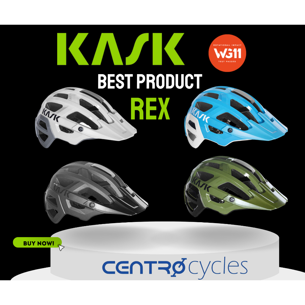 KASK Cycling Helmet (WG11) REX (MALAYSIA Sole Distributor) Shopee