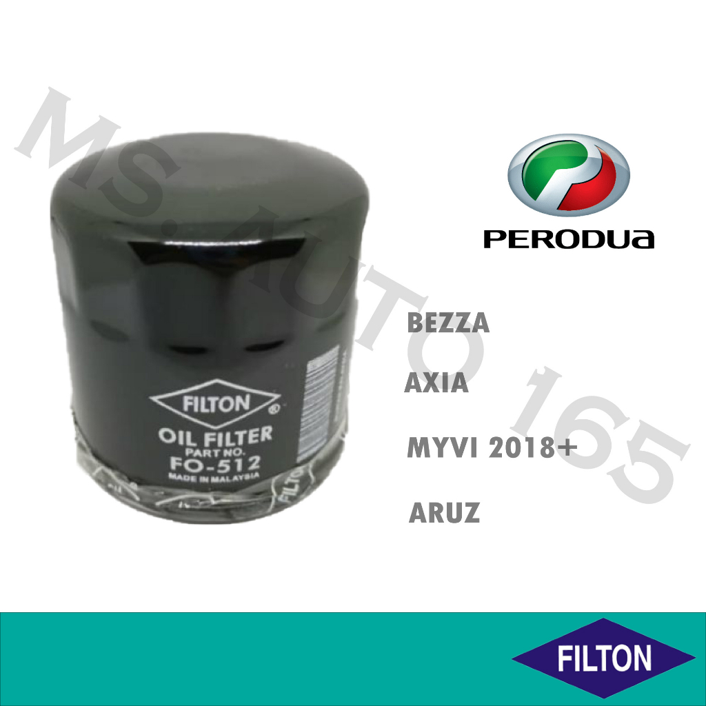 Perodua Engine Oil Filter for Axia/Bezza/Aruz/Myvi(2017 new) Brand ...