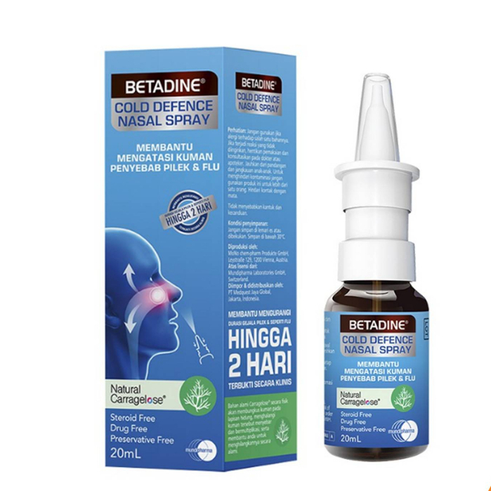 BETADINE Nasal Spray 20ml EXP2024 [Betadine] Shopee Malaysia