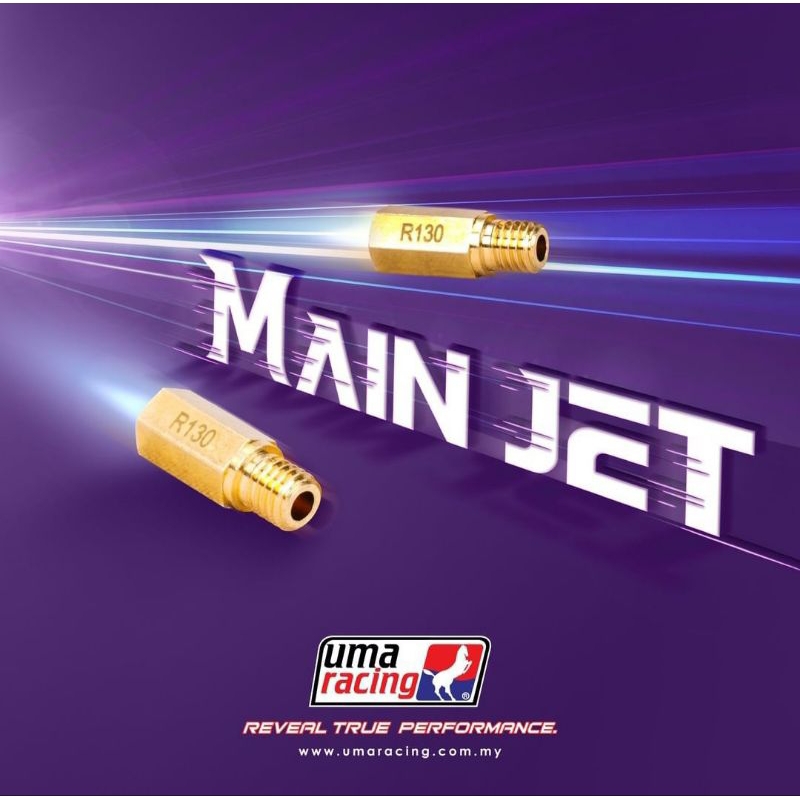 (1 pcs)UMA RACING MAIN JET 100 ORIGINAL Shopee Malaysia