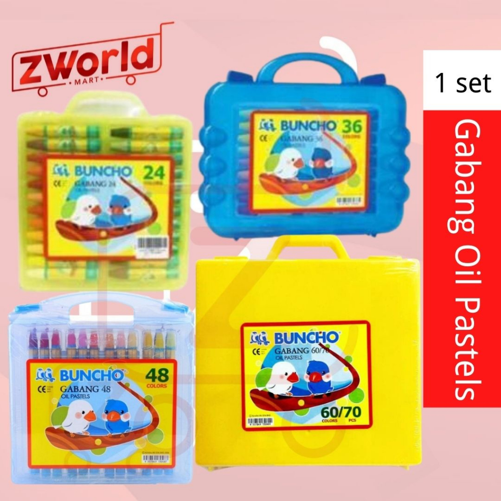 Buncho Gabang Oil Pastels/ Crayon | Shopee Malaysia