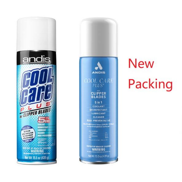 Andis 5 in 1 Cool Care Plus Spray for Clipper Blades 439g Clippercide