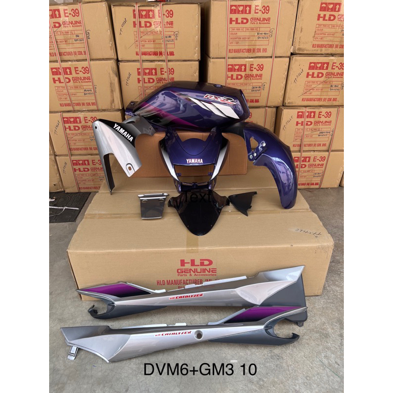 RXZ FIGHTER!! Catalyz Bodyset With Tank and Cowling Visor siap Tanam ...