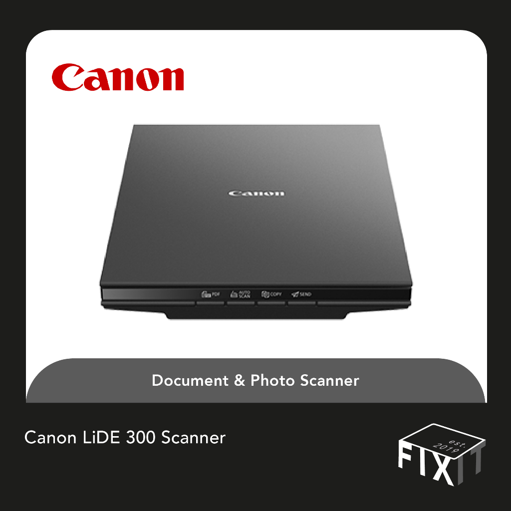 CANON LIDE 300 FLATBED SCANNER Shopee Malaysia