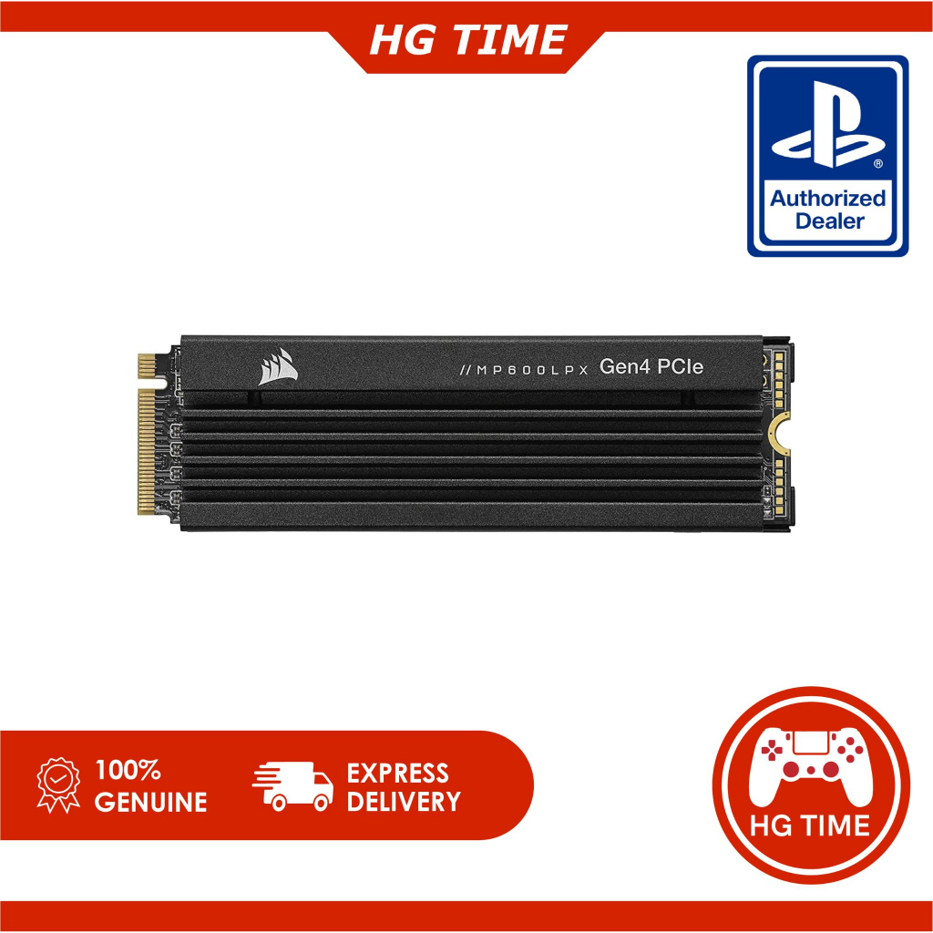 Corsair 2TB M.2 NVMe PCIe Gen4 SSD for PS5 - Up to 7,100MB/s Read &  6,800MB/s Write Speed