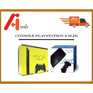 Buy Sony PS2 Game System Gaming Console with 2 WIRELESS CONTROLLERS  PLAYSTATION-2 Black (Renewed) Online at desertcartEcuador