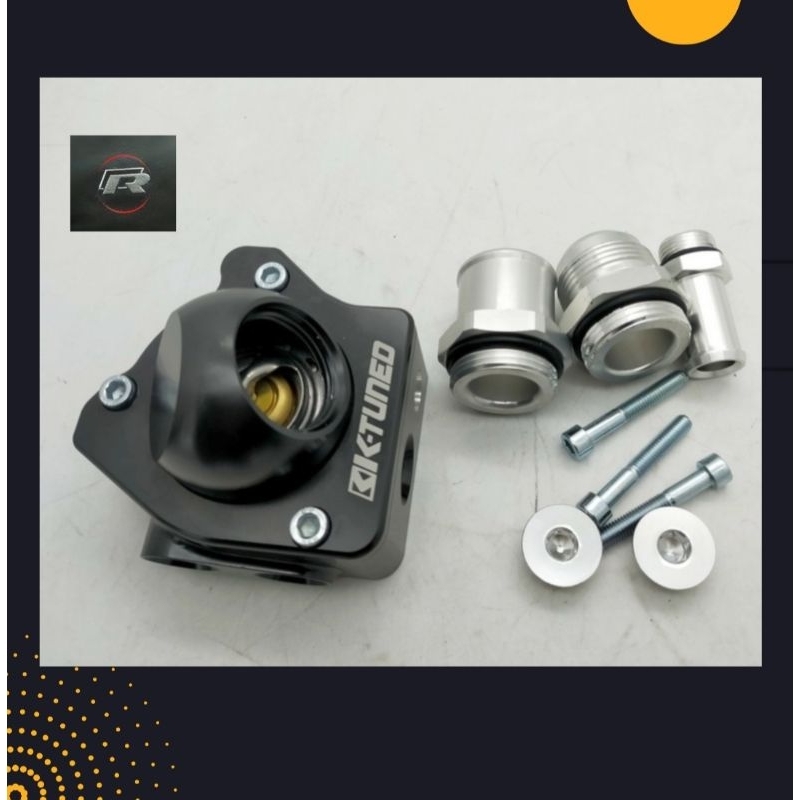 Swivel Neck Thermostat Housing For K Series K20 K24 Radiator Hose K-Swap Civic - Foto 8