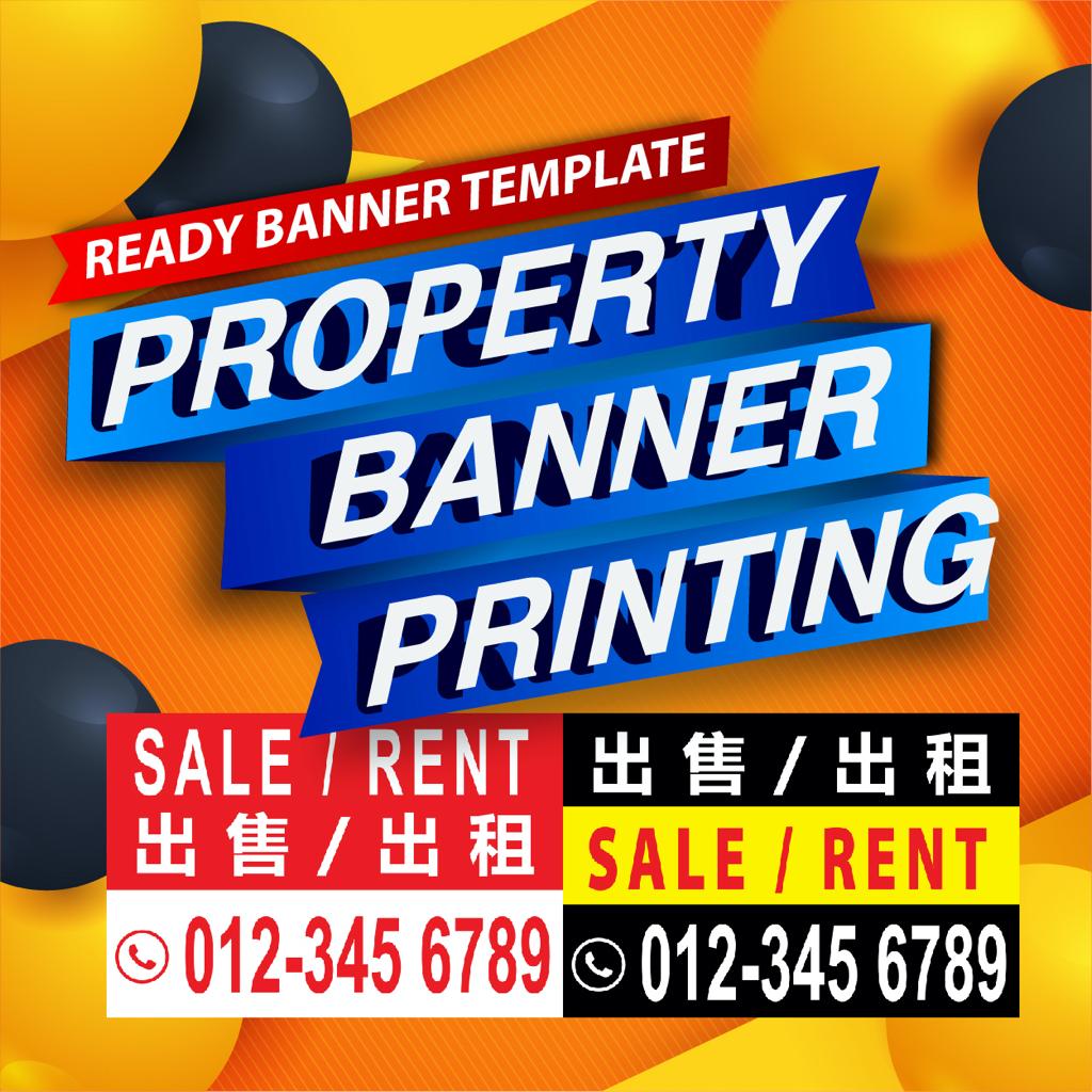 Banner Printing | Property Banner | House For Sale/House For Rent ...
