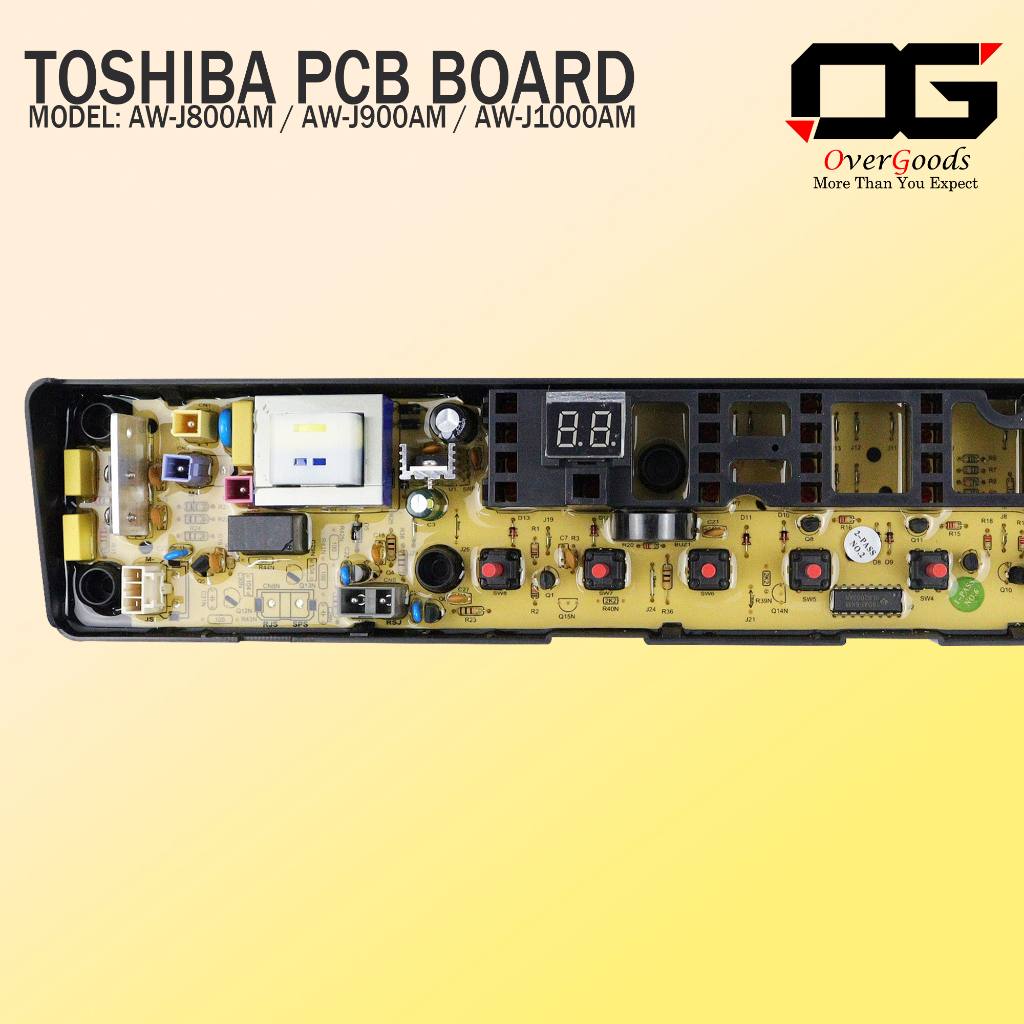 オープンセール 福袋 TOSHIBA CONTROL BOARD PCB AW-J1000FM / AW-J900DM / AW-J800AM 洗濯機交換部品・アクセサリ
