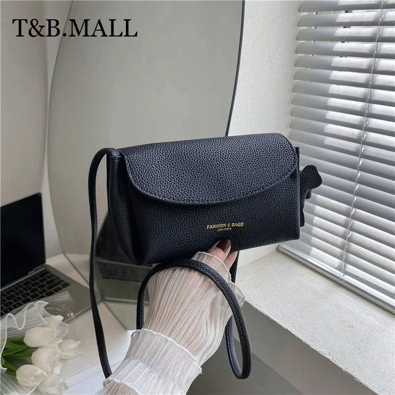 new casual fashion oneshoulder messenger bag Simple casual women's bag messenger bag Shoulder