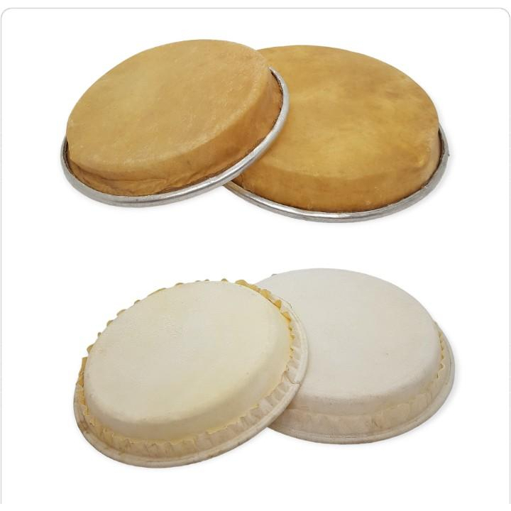 Bongo Drum Head For Replacement Percussion Instrument (1pair) Shopee
