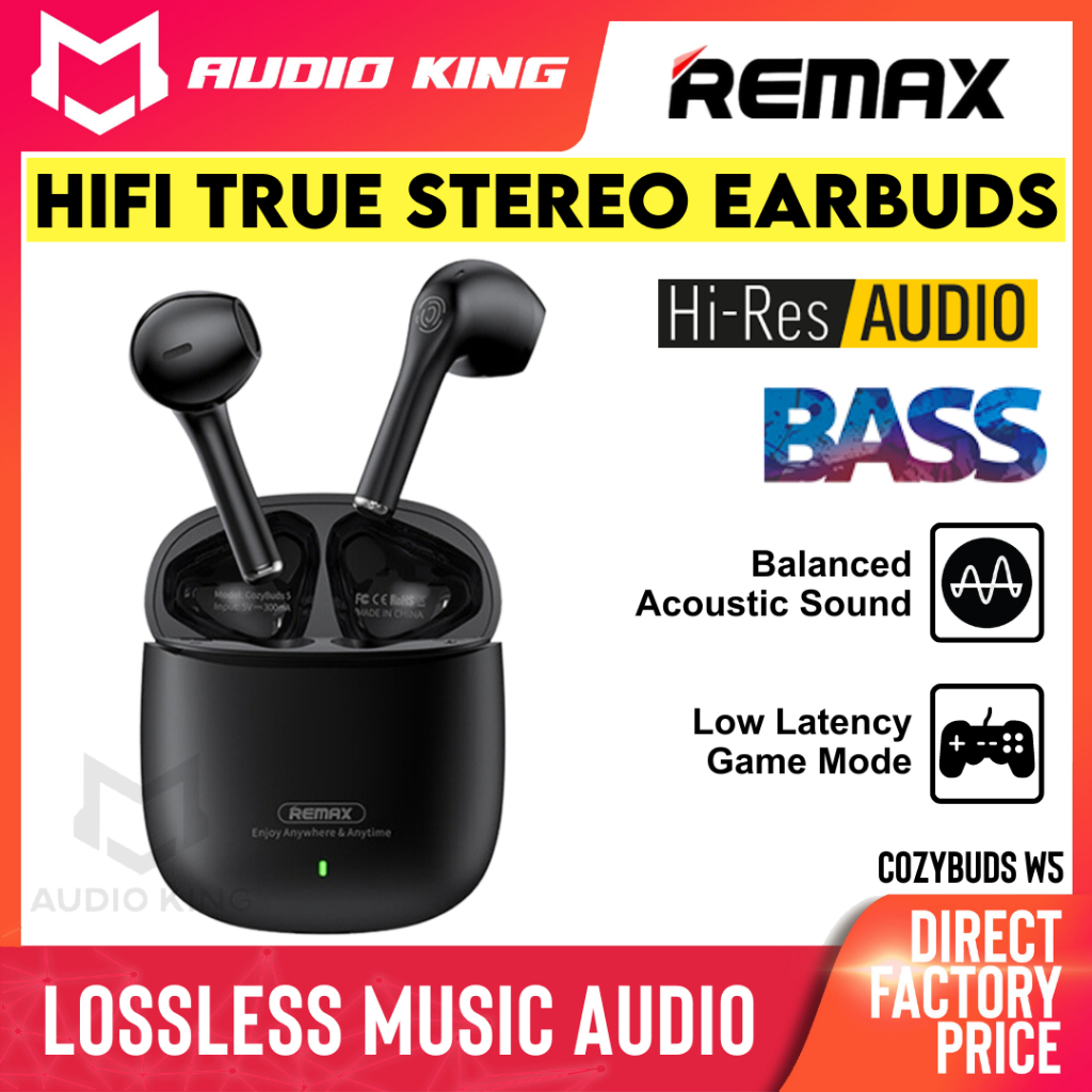 REMAX True Wireless Earbuds Wireless TWS Bass Bluetooth Call Bloothooth ...