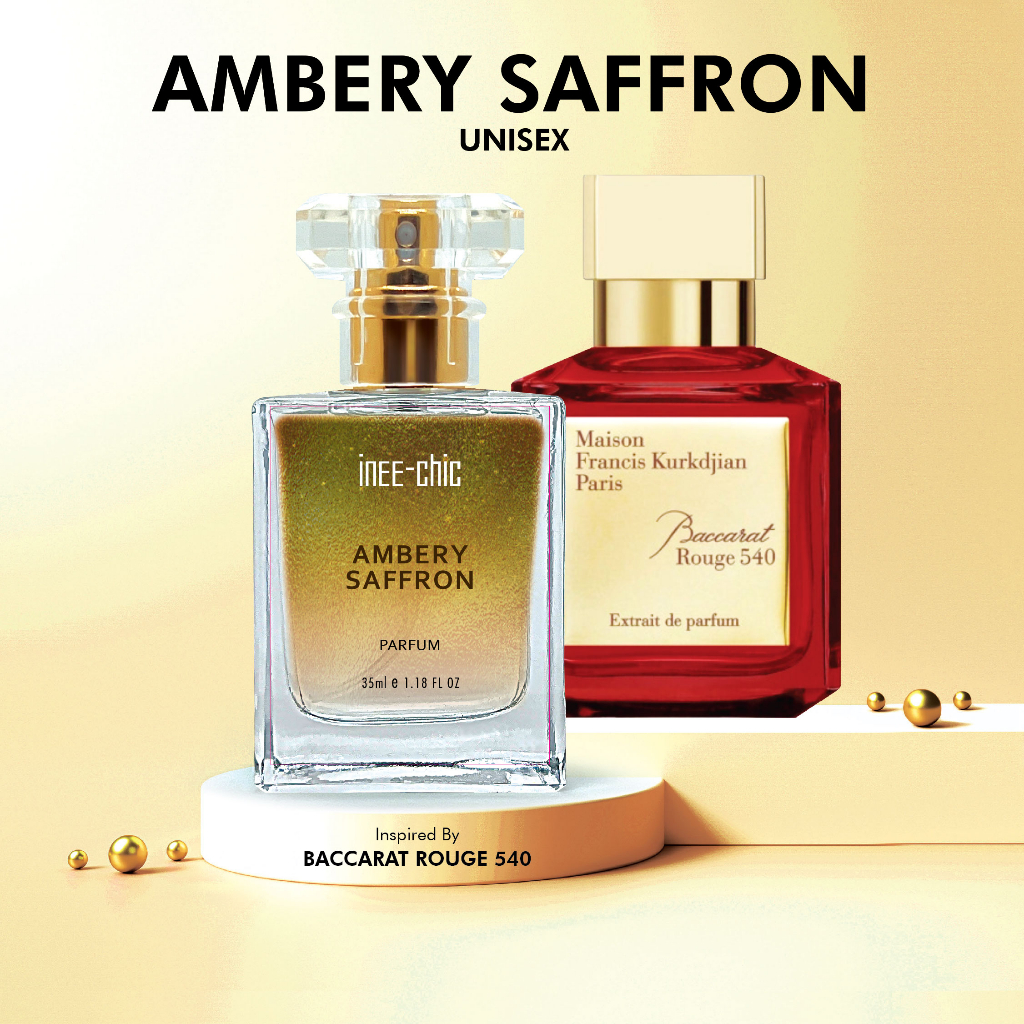 Ambery Saffron Body Perfume Parfum Grade By ineechic Shopee Malaysia