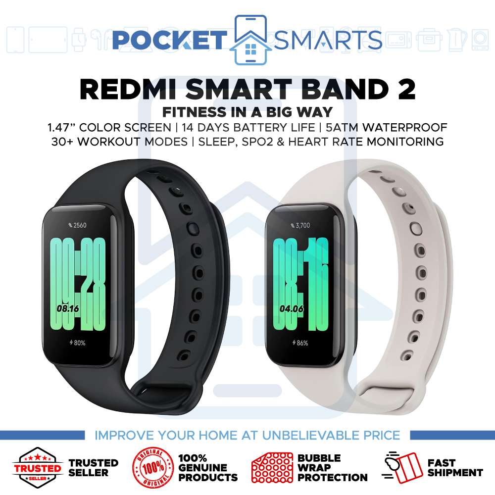  Xiaomi Redmi Band 2 Activity Fitness Tracker with 1.47