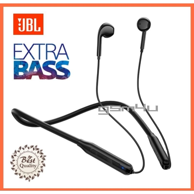 Jbl extra bass online bluetooth earphones