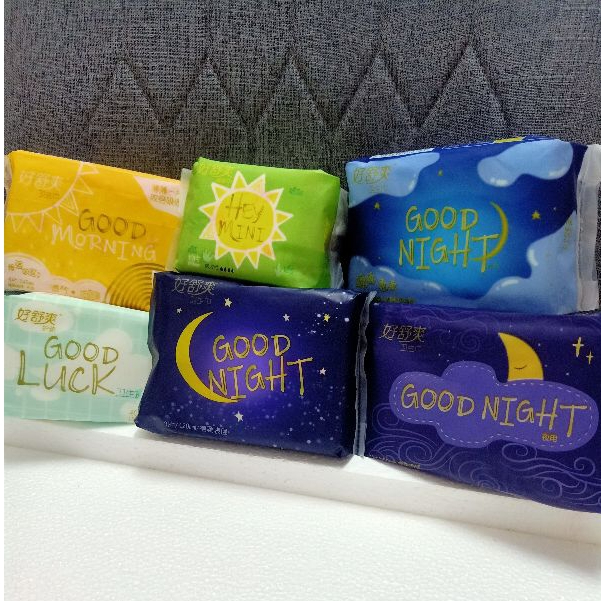 Tampons ultrathin sanitary pads, day and night, breathable pads, extended night use好舒爽 超薄卫生棉