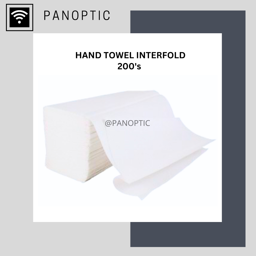 [200's] Interfold Hand Towel Tissue Paper Towel Kitchen Towel Tissu