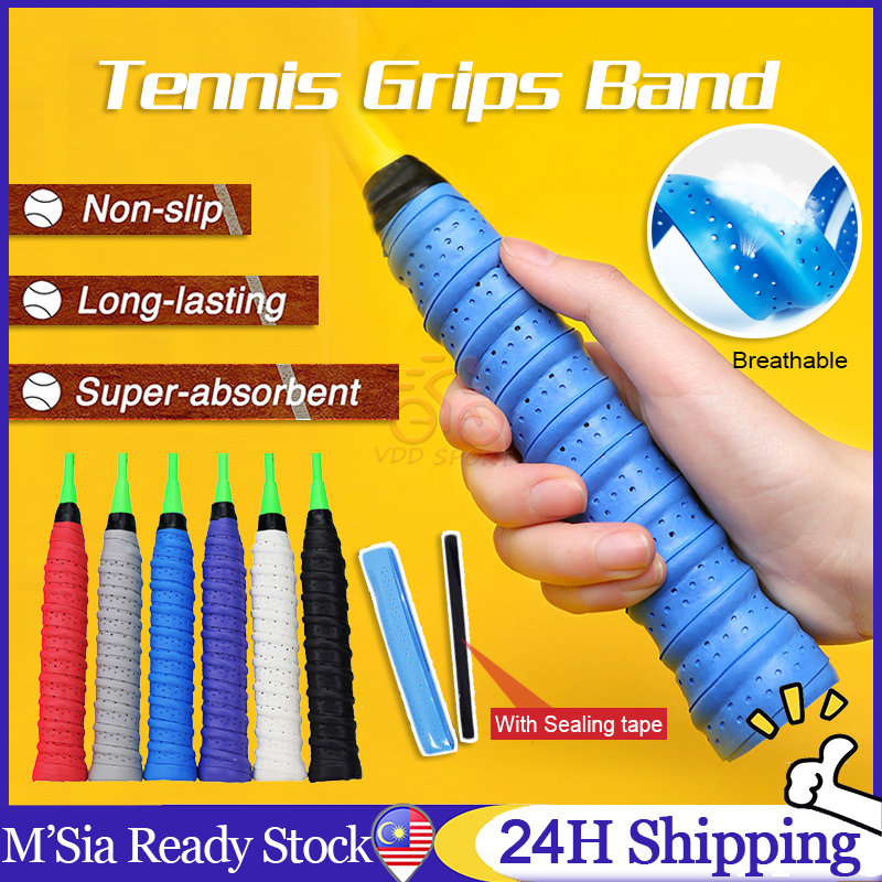 【READY STOCK】 Badminton Grip Over Grip Pegangan Badminton AntiSlip