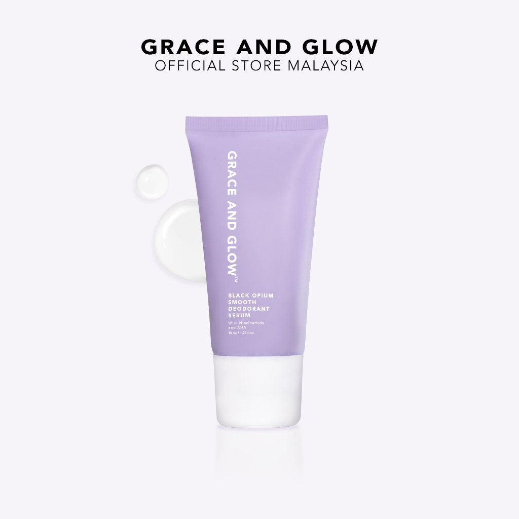 Grace and Glow Smooth Deodorant Serum Roll On for Brighten Armpit Skin ...