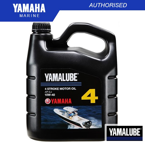 Yamalube 4t 4 Stroke Outboard Motor Engine Oil 10w 40 4liters Yamaha