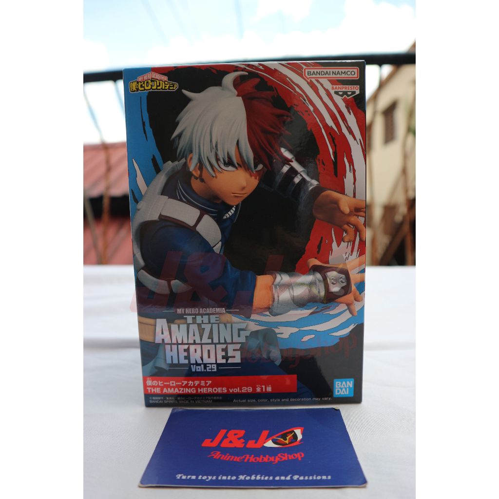 BANPRESTO MY HERO ACADEMIA THE AMAZING HEROES VOL.29 SHOTO TODOROKI ...