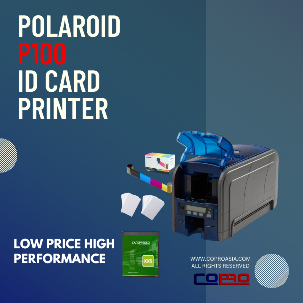 ID Card Printer Polaroid P100 PVC Card printer | Shopee Malaysia