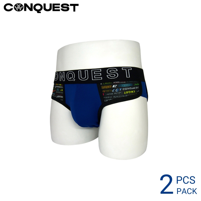 Conquest Men Underwear Microfibre Spandex Mini (2 Pcs) CQ7250 | Shopee ...