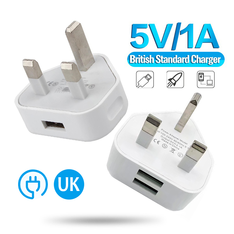 USB Port Fast Charging Travel Phone Charger Adapter Wall Plug 5A Kepala ...