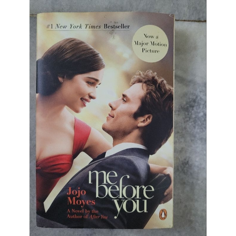 Preloved novel | Me Before You | Jojo Moyes | Second Hand | Shopee Malaysia