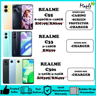 💥 REALME C55 6+128GB / 8+256GB 💥 REALME C11 2+32GB / 4+64GB 💥 1 YEAR  WARRANTY REALME MALAYSIA 💥