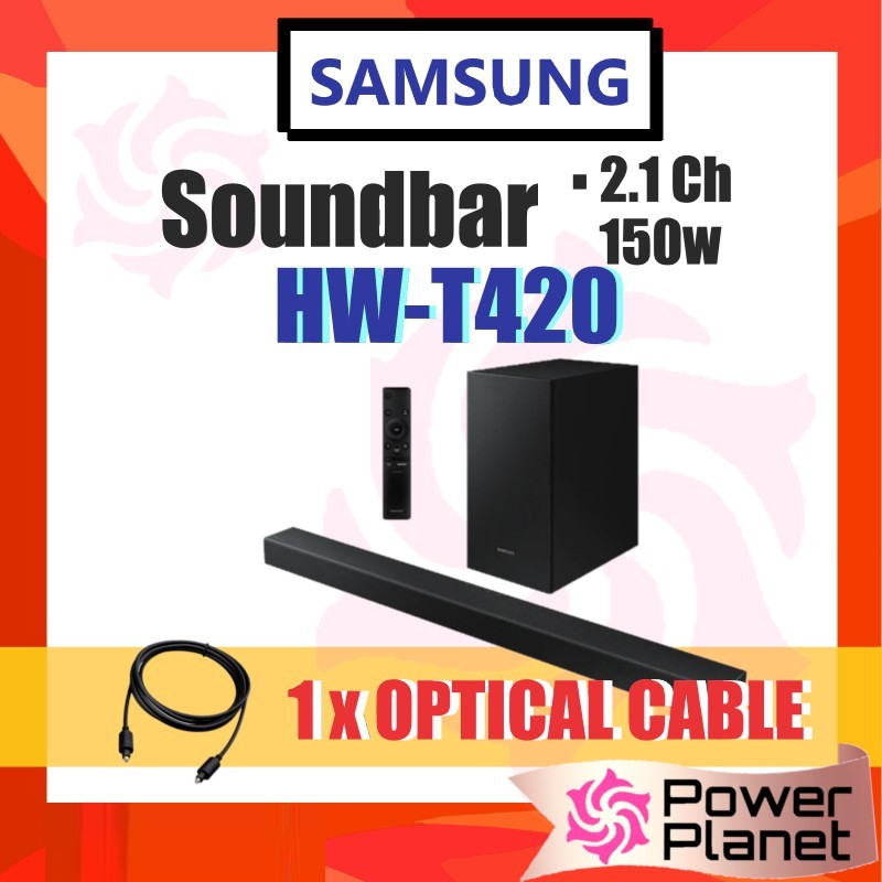 Samsung HWT420 Soundbar Powerful Bass HWT420 / HWC450 300W 2.1ch