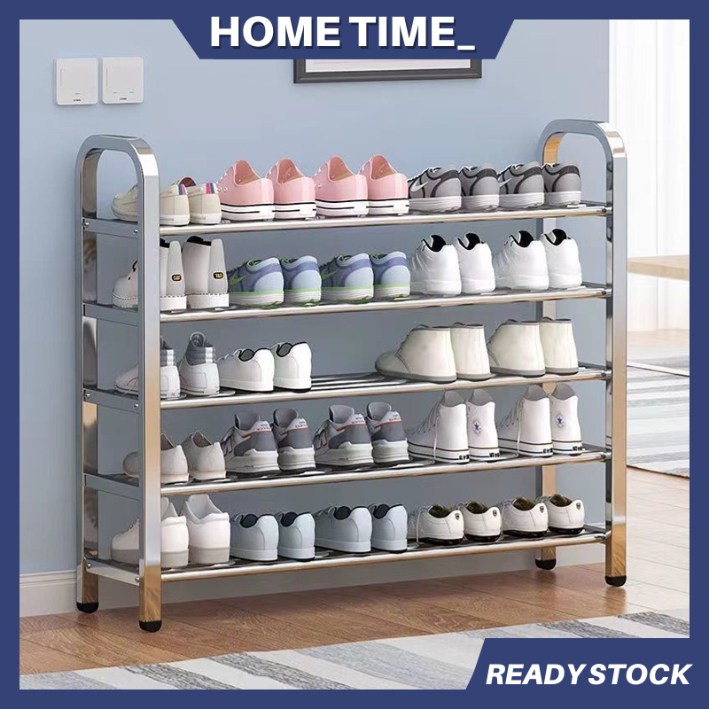 Stainless Steel Shoes Rack Indoor Outdoor Rack Shoe Rack Shelf