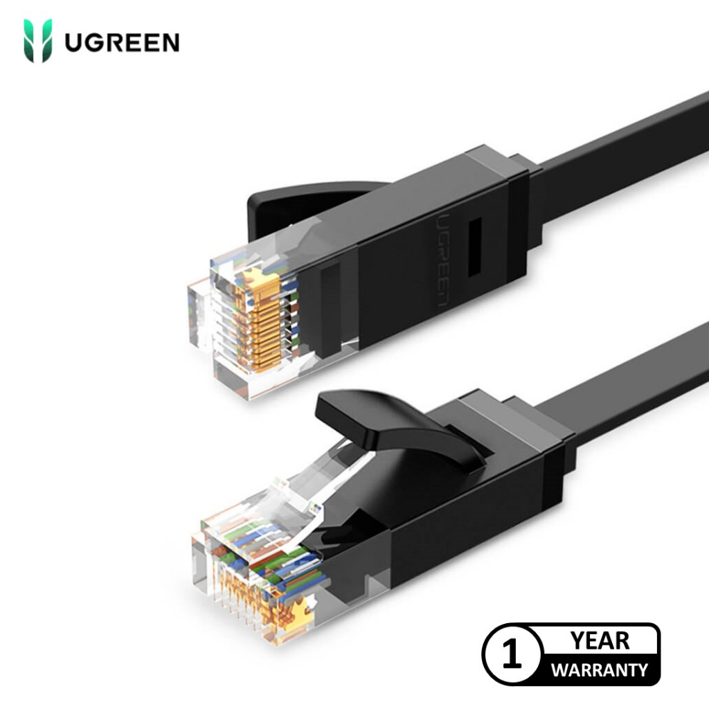 Ugreen Cat U Utp Lan Flat Cable M M M M M Black Blue Shopee