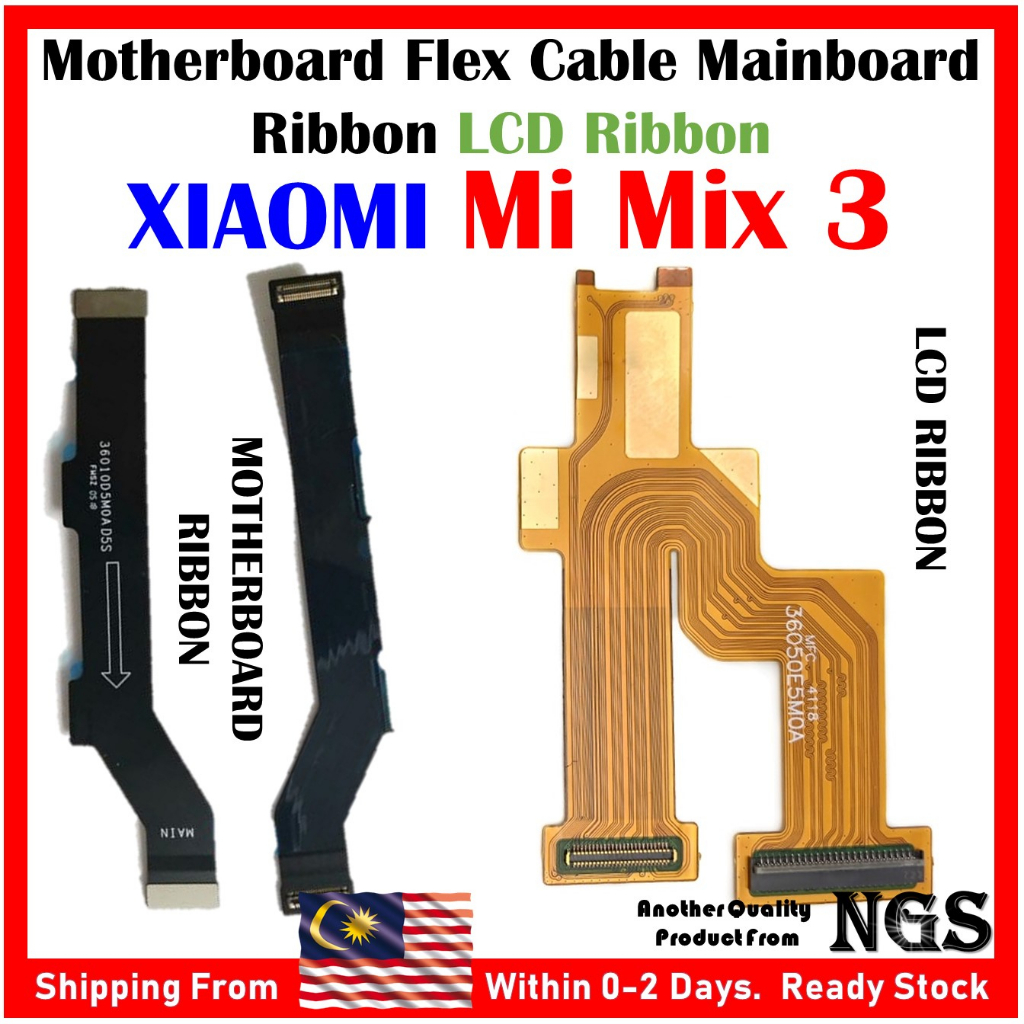 Orl Ngs Brand Motherboard Flex Cable Mainboard Ribbon Lcd Ribbon Compatible For Xiaomi Mi Mix 3 0926
