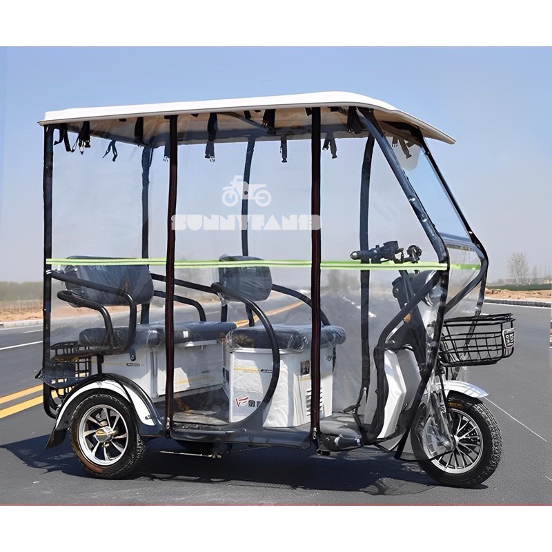 Price E Bike Three Wheels New Tricycle Seats Electric Scooter