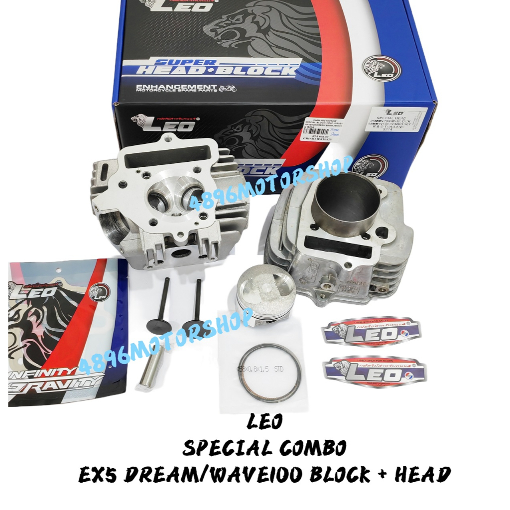LEO R&D SPECIAL SUPER RACING CYLINDER HEAD BLOCK EX5 DREAM WAVE100 WAVE
