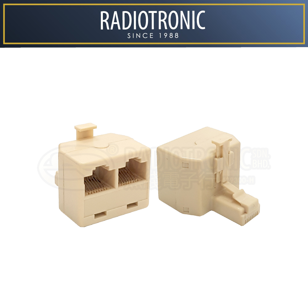 RJ45 8P8C Telephone 2 Way Adaptor PSNL-TS95 | Shopee Malaysia