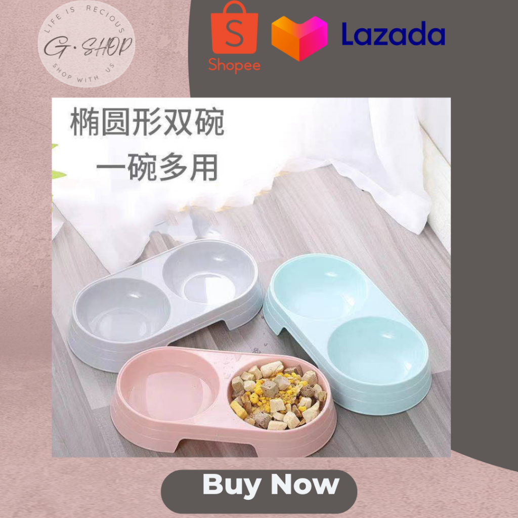 Pet Ceramic Bowls Pet Feeder Bekas Makanan Kucing Seramik Cat Feeder ...