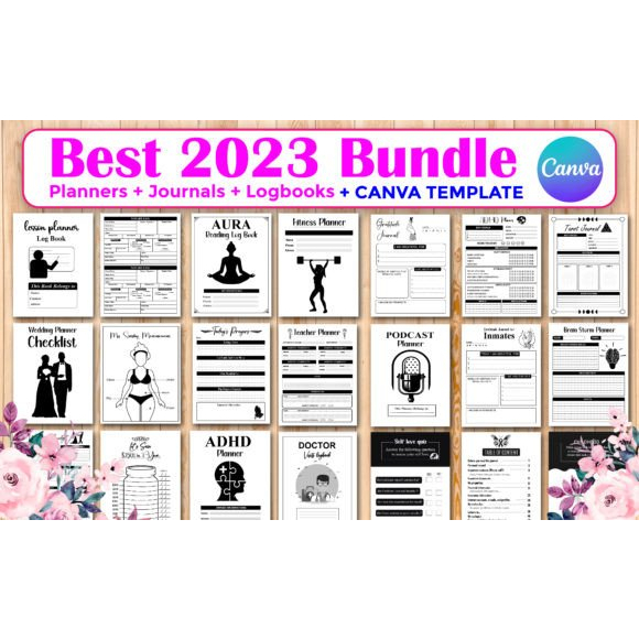 2023 Planner Bundle 20 | Canva Template | | Shopee Malaysia