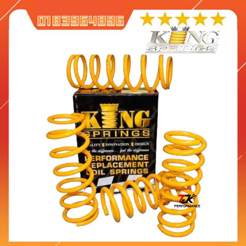 KING COIL SPRING AUSTRALIA STANDARD HEIGHT OR 40mm LIFT UP TOYOTA HILUX