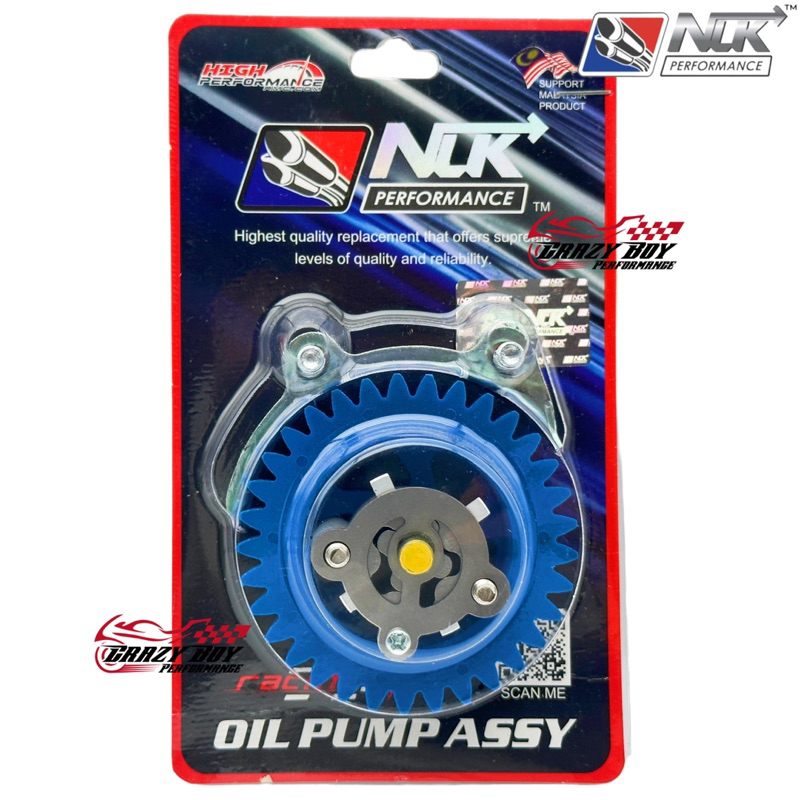 NLK PERFORMANCE SUPER FLOW OIL PUMP 26MM GEAR 33T Y15ZR V1 V2 Y16ZR