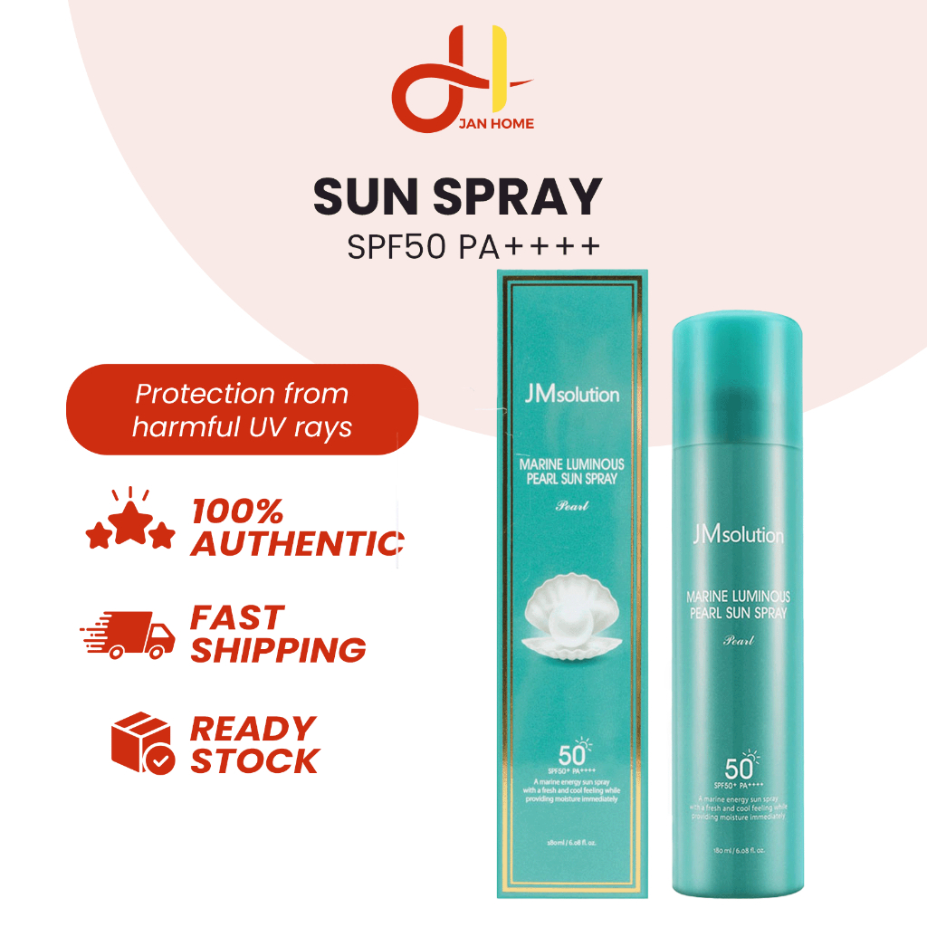 JM Solution Marine Luminous Pearl Sun Spray SPF50 PA++++ Sunscreen ...