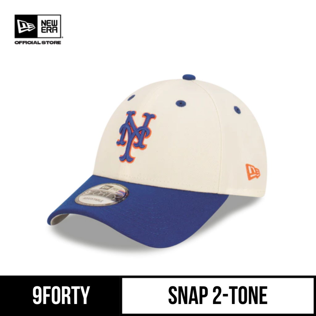 New Era 9FORTY New York Mets Snap 2-Tone Subway Series Blue Snapback ...