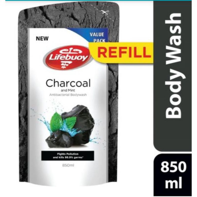 Lifebuoy Charcoal Body wash 850ml Shopee Malaysia