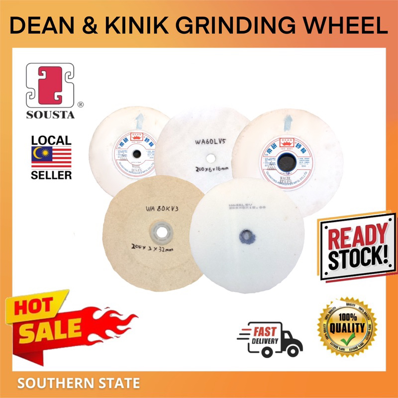 !!CLEAR STOCK!! DEAN&KINIK GRINDING WHEEL 200mm PERCISION SURFACE BENCH