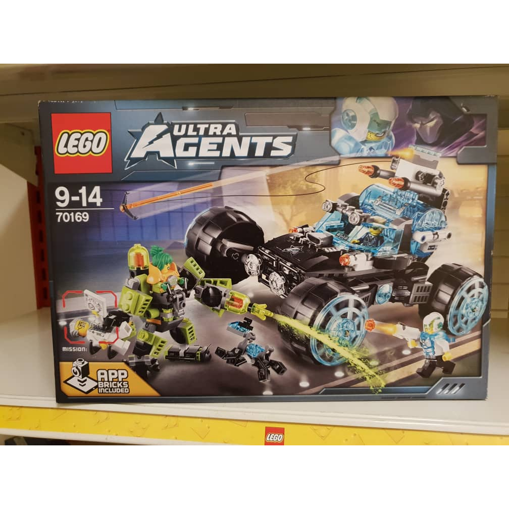 Lego Ultra Agents 70169 Agent Stealth Patrol (NEW/MISB) | Shopee Malaysia