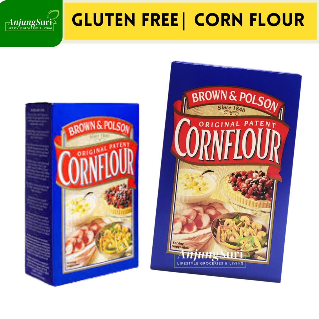 Brown & Polson Gluten Free Corn Flour Tepung Jagung Tanpa Gluten