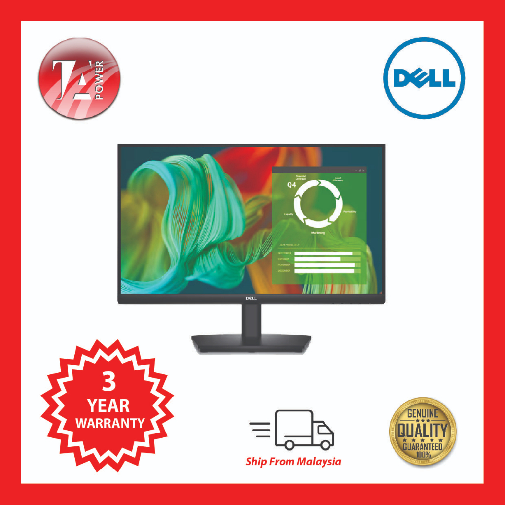 [LIMITED STOCK] Dell 24 Monitor (E2424HS), HeightAdjustable Stand