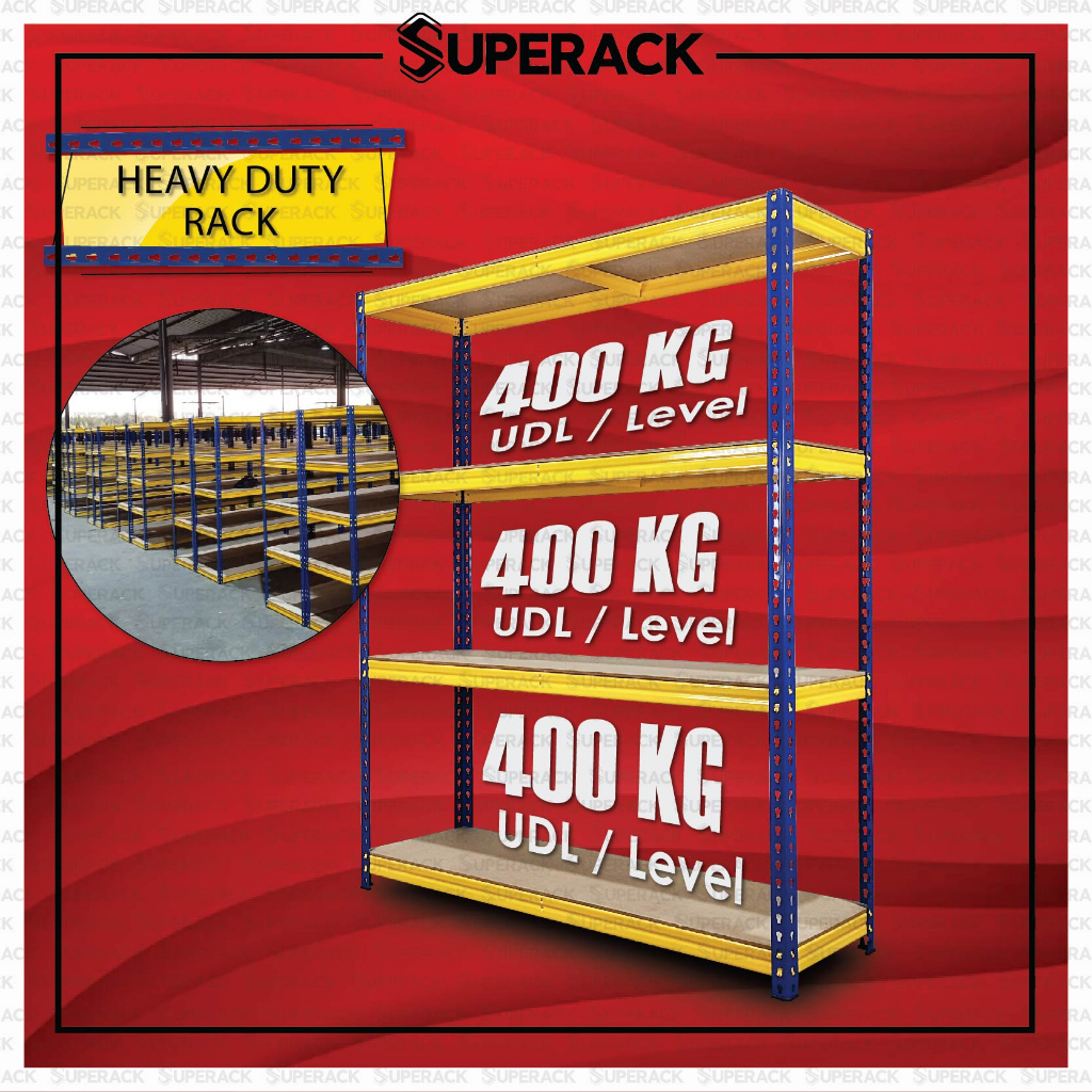 [FREE SHIPPING] SUPERACK Boltless Rack Rak Dapur Rack Shelf Rack